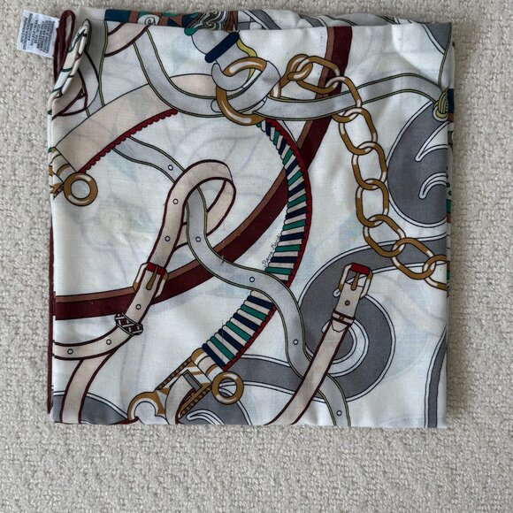 Hermes Cashmere Silk _ 140 Shawl - Picture 10 of 12